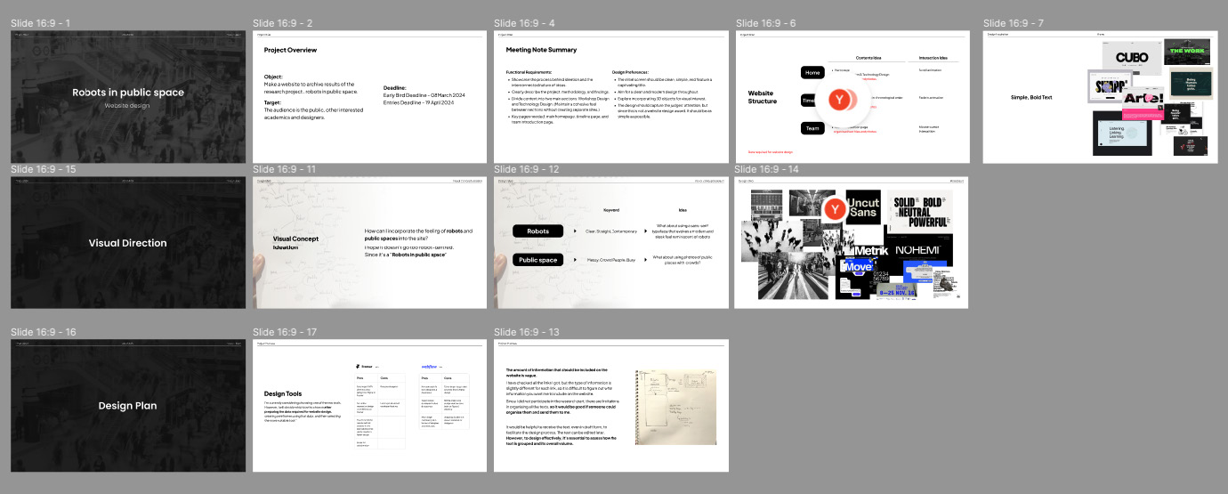Early presentation summary