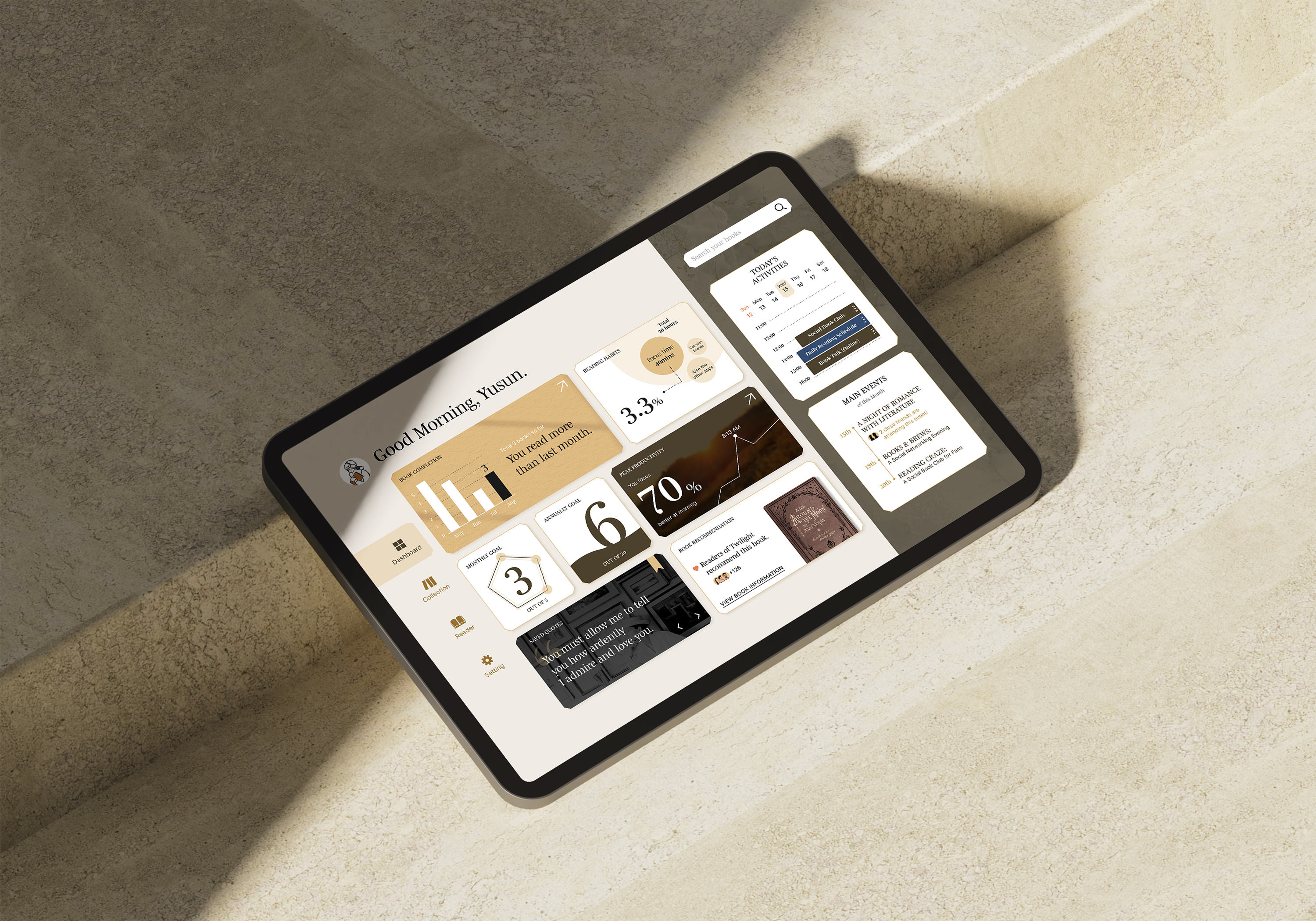 Dashboard design 1